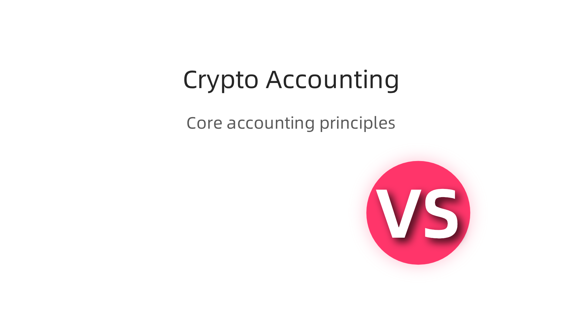 A visual breakdown of Accrual vs. Cash Basis, Recognition, Matching, and Cost Basis principles as they apply to cryptocurrency.