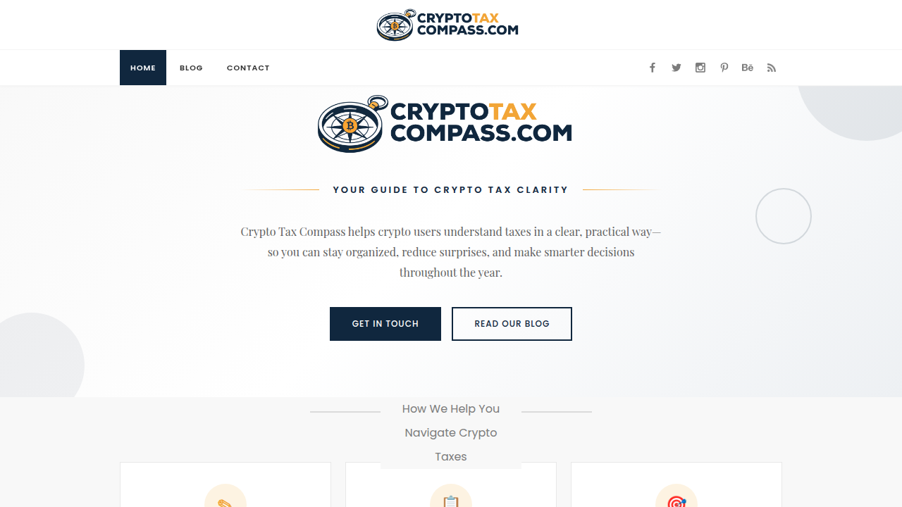 CryptoTax Compass provides resources, like bookkeeping guides, to help users navigate crypto tax compliance.